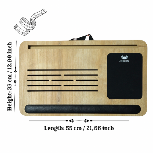 Axolotl Supply Plus Safir Laptop Stand with Cushion and Fold Away Bed Tray (Kopya)