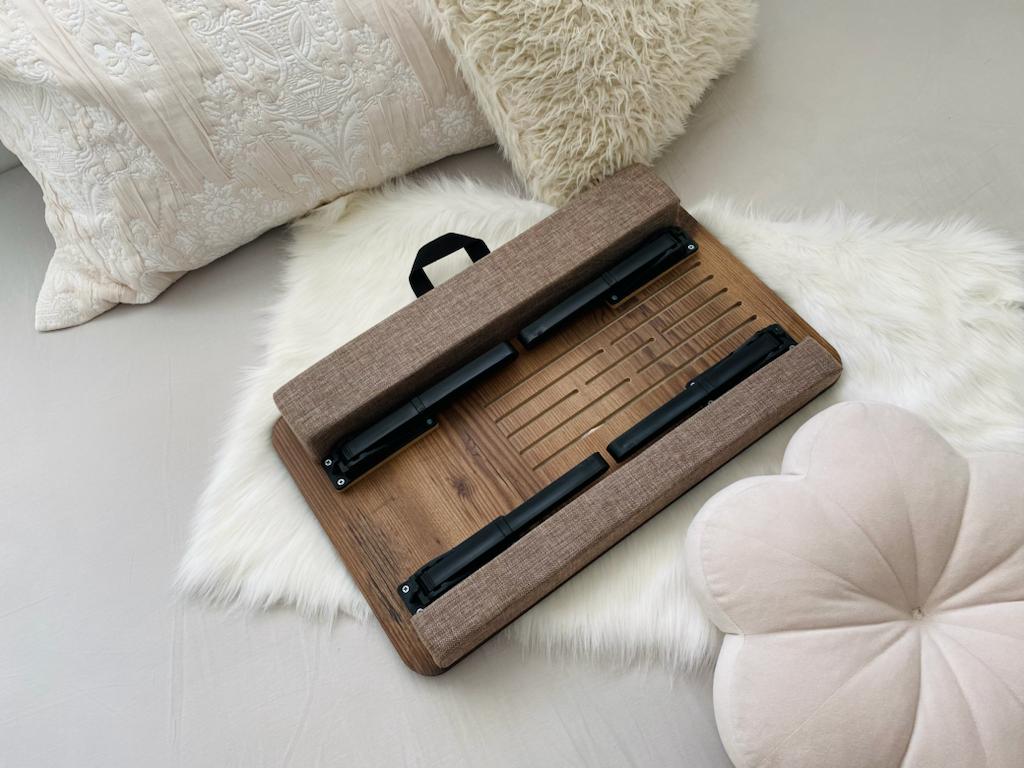 Axolotl Supply Plus Ladin Laptop Stand with Cushion and Fold Away Bed Tray