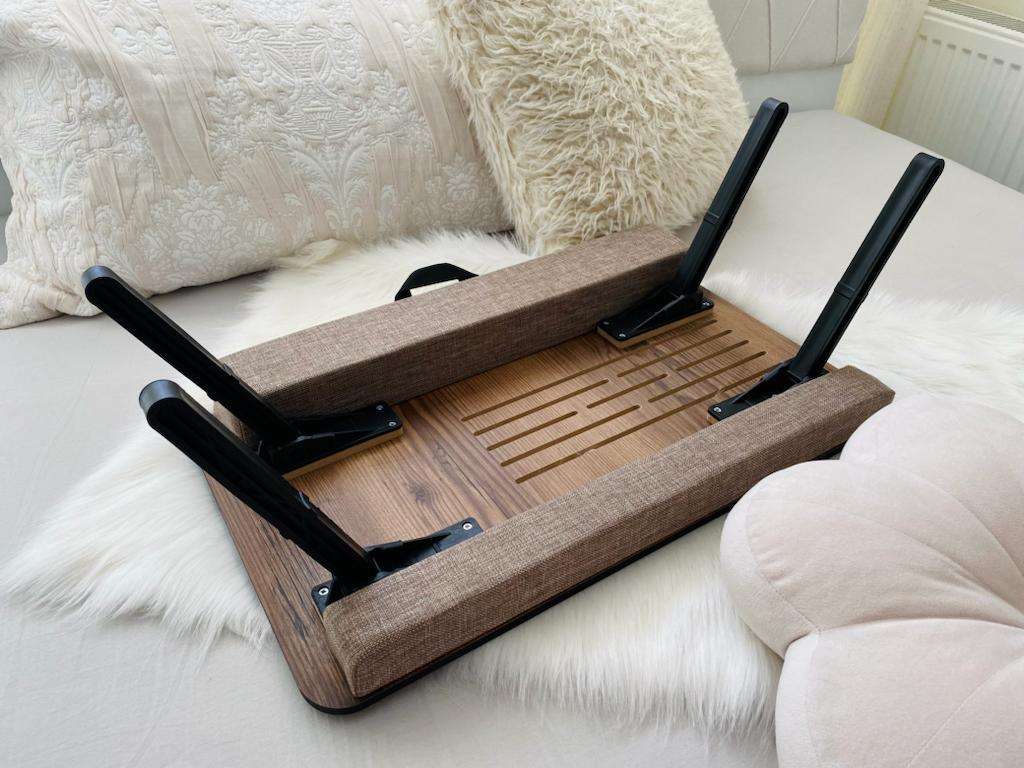 Axolotl Supply Plus Ladin Laptop Stand with Cushion and Fold Away Bed Tray