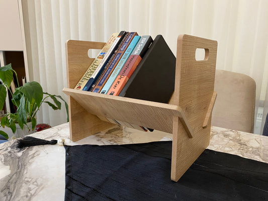 Axolotl Desktop Bookshelf Mini Shelf Desktop Book Organizer 30cm Mraf-1 safir